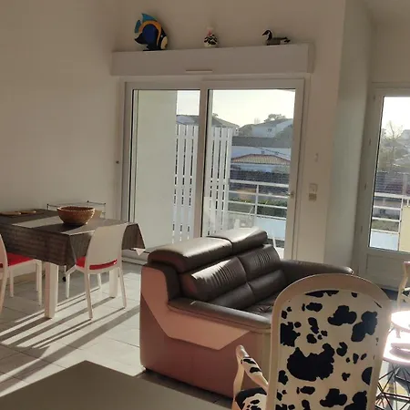 아파트 La Vague De Pontaillac 55m2 로양